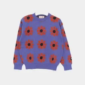 보보쇼즈 25FW 칼레이도스코프 올 오버 자카드 여아 니트 B225AC107 511