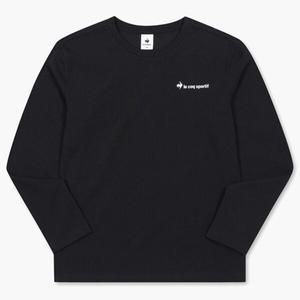 [르꼬끄] 르꼬끄 레귤러핏 에센셜 베이직 긴팔티 QP323TRL81 BLK