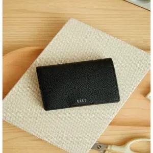 닥스 액세서리 남성 24FW [스테디셀러]블랙 단색 소가죽 카드지갑 WBHO4F735BK