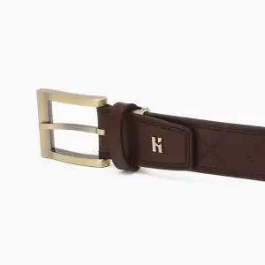 [AK분당점] [헤지스] 브라운 단색 소가죽 벨트 HJBE3F013W3