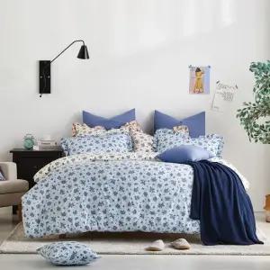 [한정수량] 에코 오가닉 코튼100 차렵패드세트 S Q K  블루 핑크)