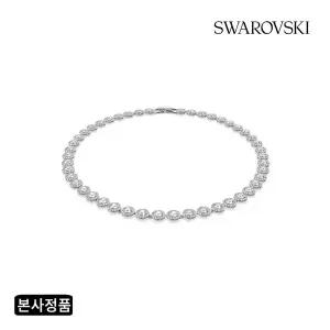 [스와로브스키/본사정품] Una Angelic Tennis 로듐 목걸이 5117703