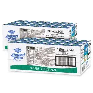 블루다이아몬드 아몬드 브리즈 오리지널 190ml 48개