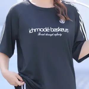 [디작소] 여성 박시반팔 브라탑 반바지 수영복 3피스 세트