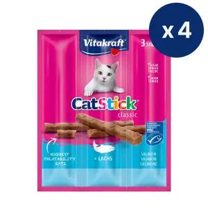 비타크래프트 캣스틱 져키 고양이 간식 18g x 4개