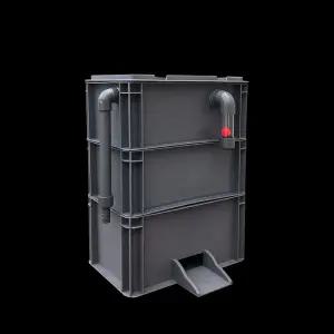 연못 수질 정화 대형 필터녹조 제거 수조 여과기 3겹 정수 기능