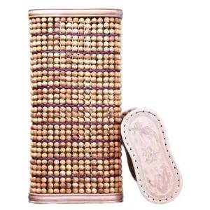 프리미엄 편백베개 건강 지압 목침 경침 여름 숙면 목편한 어르신 대나무배게