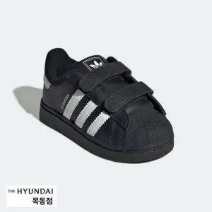 [아디다스키즈] JI3991 슈퍼스타 2 스니커즈 인펀트 걸음마 운동화 (120∼160) 벨크로 HMDK