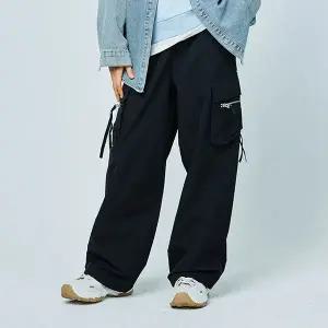 [소이] 여자 봄이월 카고와이드나일론스판바지(25S1254)