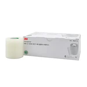 3M 트랜스포 1527-2 의료용 투명 플라스틱 반창고 6롤 1박스