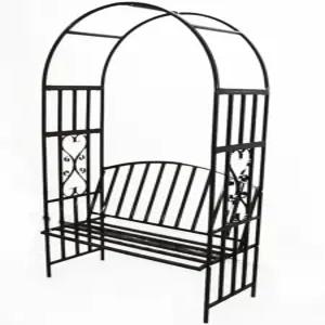 철제 벤치 아치 가든 선반 인테리어 북유럽