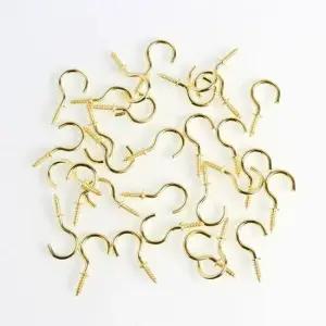 소품걸이 고리 나사못 30mm 30p 소형나사 목재용피스 가정용못세트 고정용못 나사못 목공나사