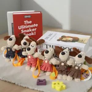 [정품] 그로밋 키링 숀더쉽 강아지키링 커플 인형 튜브