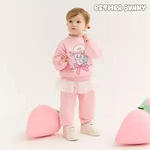 [에스더버니리틀] 하트뿅뿅캉캉치마팬츠상하복