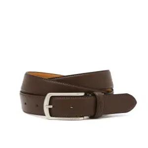 헤지스 액세서리 25FW [선물추천]브라운 단색 소가죽 벨트 HJBE5F976W3