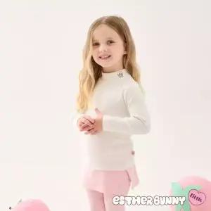 [에스더버니리틀] 베이직폴라티셔츠