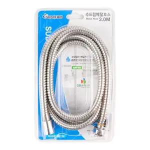 수드림 메탈 샤워 호스 2m/욕실/호수/줄/화장실/수전/수도/기/세면대