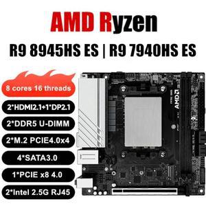 [로로구대]토폰 방화벽 NAS 메인보드 AMD 라이젠 9 8945HS ES 7940HS ES R7 7840HS ES 게이밍 메인보드 4xS