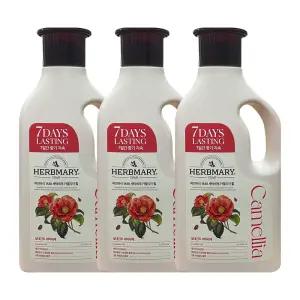 허브마리1848 실내건조 세탁세제 카멜리아힐 2L 3개 / 농축세제