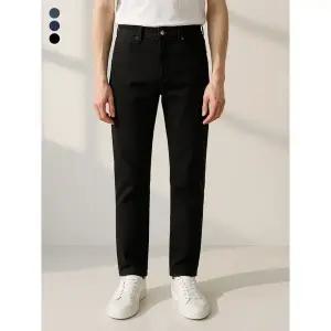 [본사][케네스콜]남) 인타록 본딩 데님 워싱 1/2인밴딩 스트레이트 (EKRWCRS120P)