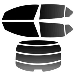 자동차썬팅필름 고성능 열차단 썬팅지 측후면세트 전면열성형