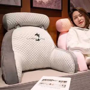 등받이 쿠션 침대 소파 삼각 의자 베개 허리 독서 침대헤드