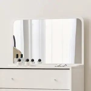 보루네오 마르체 폴라 E0자재 탁상거울 와이드 화장대 거울 BOW522C (착불)