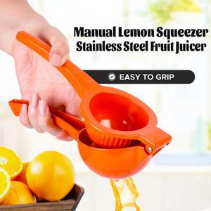 수동 착즙기 생과일 주스 레몬 과즙 짜는기구 스텐레스 압착기 과일 감귤류 프로세서 오렌지 프레스 주방 악세사리