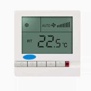 [로로구대]캐리어 중앙 에어컨 온도 컨트롤러 TMS710SA 선풍기 코일 유닛 LCD 3 단 스위치 패널