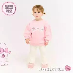 [에스더버니리틀] 레이스아가일밍크기모상하복