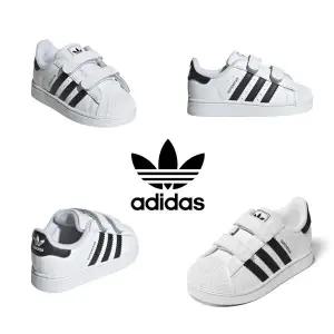 [아디다스키즈] JI3990 아디다스 슈퍼스타 II 컴포트 클로저/130∼160유아화/어린이집등원준비/벨크로신발
