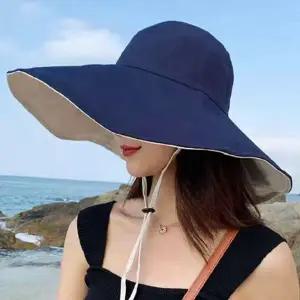 챙넓은모자 여름 여행용 와이드 버킷햇 여성용 챙모자 바캉스