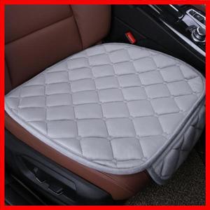 Kcimo 플러시 자동차 시트 커버 앞좌석 및 뒷좌석 소프트 시트 쿠션 자동차 의자 보호 패드 세단 SUV 픽업