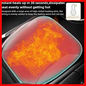 USB 카시트 쿠션 겨울용 히터 짧은 플러시 커버 사무실 및 가정용 차량에 이상적 5V