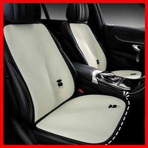 2024 리넨 만화 카시트 쿠션 풀 세트 패션 통기성 좋은 터치 카시트 쿠션 커버 미끄럼 방지 인테리어 액세