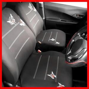 나비 자수 자동차 커버 매트 세트 앞뒤 카시트 보호 보호대 쿠션 4 개 9 개 세트