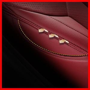 1 PCS 드라이버 NAPPA 가죽 360 풀 커버 럭셔리 맞춤형 카시트 커버 좌석 Leon 2006 ~ 2012 인테리어 액세