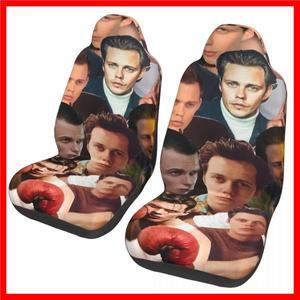 Bill Skarsgard 사진 콜라주 카시트 커버 커스텀 인쇄 범용 프론트 보호대 액세서리 쿠션 세트