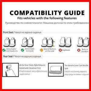 현대 솔라리스 엘란트라 소나타 악센트 크레타 엔시노 에쿠스 ix25 용 PU 가죽 카시트 커버 자동차 인테리