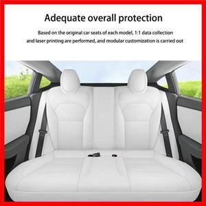 테슬라 모델 Y 주니퍼 2025 자동차 시트 커버 앞좌석 및 뒷좌석 전체 세트 시트 쿠션 포함