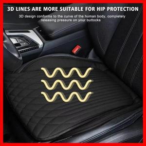 테슬라 통기성 카시트 커버 나파 가죽 카시트 쿠션 사계절 미끄럼 방지 자동 쿠션 인테리어 액세서리