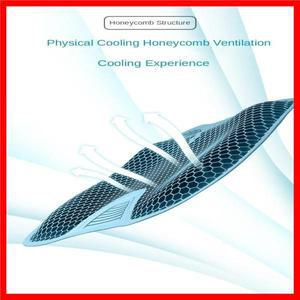 메모리 폼 카시트 커버 쿠션 등받이 범용 여행 시트 마사지 사무실 의자 통기성 젤 쿠션 패드 여름용