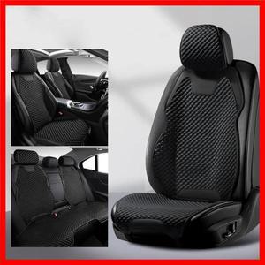 풀 세트 아이스 실크 카시트 쿠션 환기 및 편안한 5개 시트 커버 내구성 및 냉각 여름 시즌에 적합