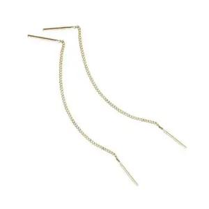 금주 데일리 귀걸이 체인 여자 금귀롱 기본 심플 예쁜 레이어드 선물 드롭귀걸이 쥬얼리