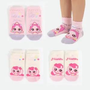 캐치티니핑 오로라핑 양말 4종 세트 하츄핑 여아 아동 유아 어린이 키즈