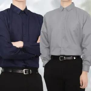 긴팔 와이셔츠 캐주얼 면업 남방 블라우스 (WFK769X)