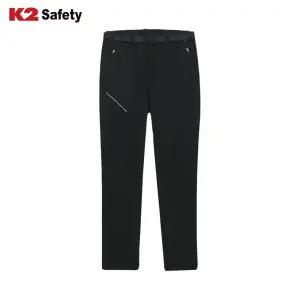 케이투세이프티 21PT-F307R 기모 스판 작업복팬츠 블랙 PMF21351