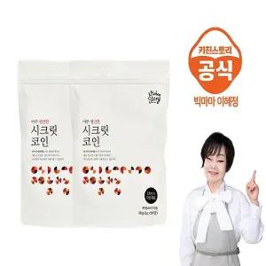 키친스토리 빅마마 이혜정의 시크릿코인 아주 편안한맛 80g, 2개