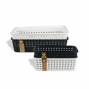 바스켓 정리함 Y형 수납 - 소 바스켓 정리정돈 공간창출 정리 공간활용