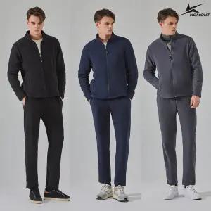 [KOMONT] 코몽트 남성 장모 플리스 상하 셋업 2종
